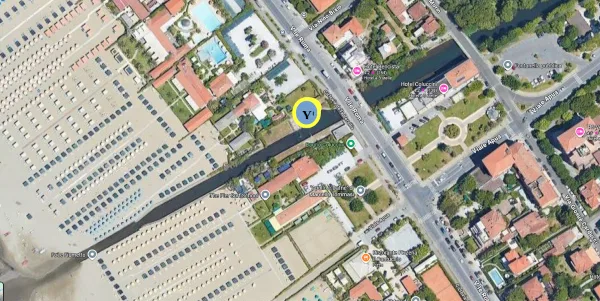 mappa campionamento fosso Fiumetto